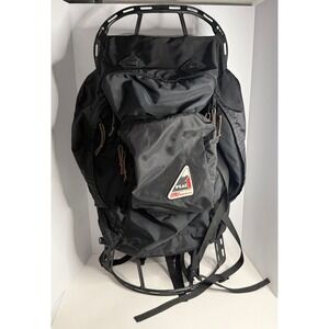 Vintage Coleman Peak 1 External Frame Backpack Black Hiking Camping Made in‎ USA